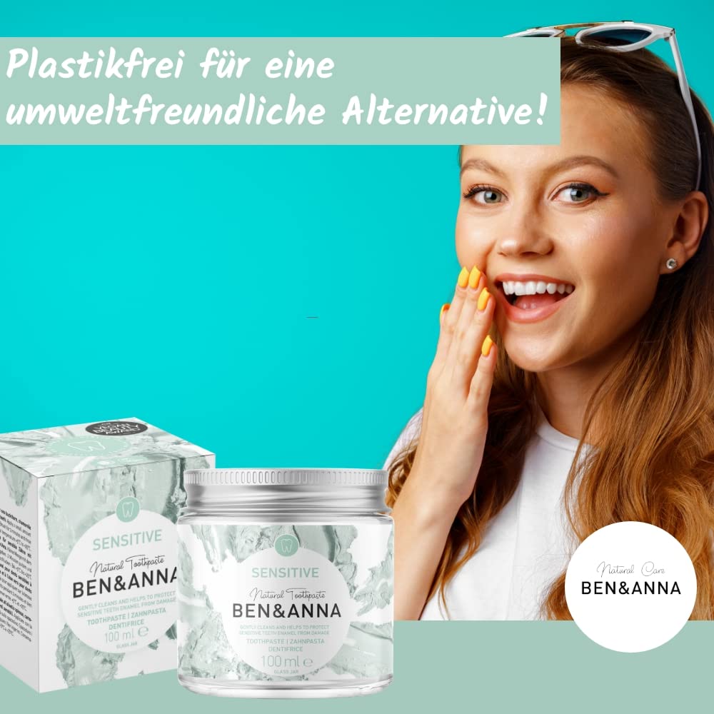 Ben&Anna Toothpaste Sensitive Jar 100Gr