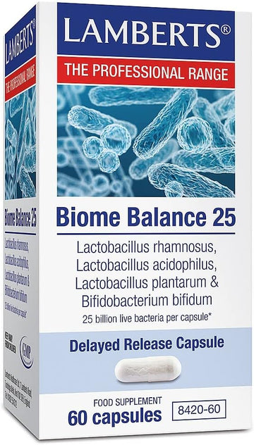 Lamberts Biome Balance 25 Probiotic Complex 60 Capsules