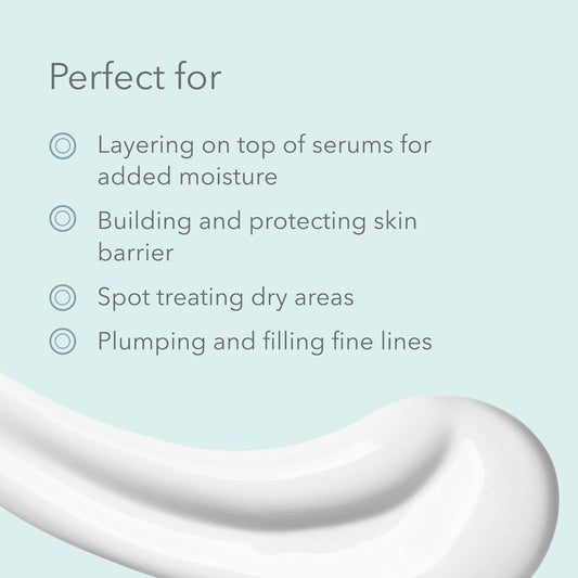 Moisture Renew Face Cream, Day Or Night Face Moisturizer Cream For Dehydrated & Stressed Skin, Skin Care Essentials, 2.5 Oz