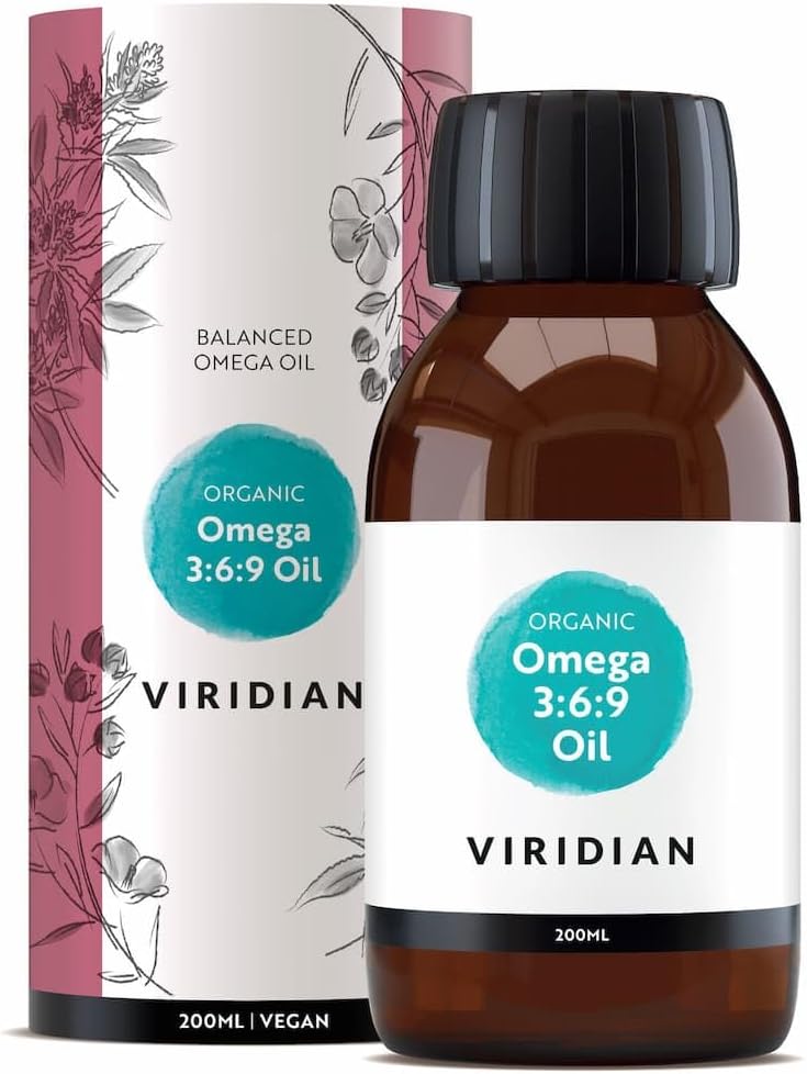 Viridian 100% Organic Omega 3:6:9 Oil - 200Ml