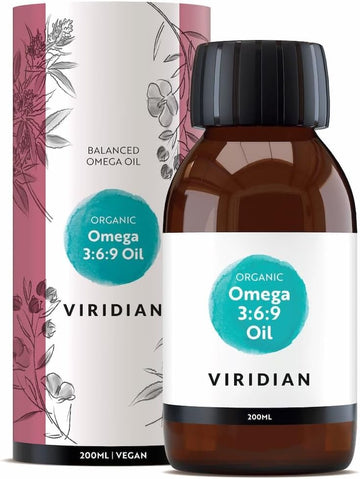 Viridian 100% Organic Omega 3:6:9 Oil - 200Ml