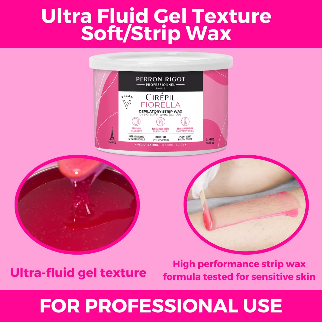 Cirepil - Fiorella - Hard Wax - No Strips Needed - 800G / 28.22 Oz Wax Beads - High Performance Hard Wax - Easy To Apply - Perfect For Sensitive Areas : Beauty & Personal Care