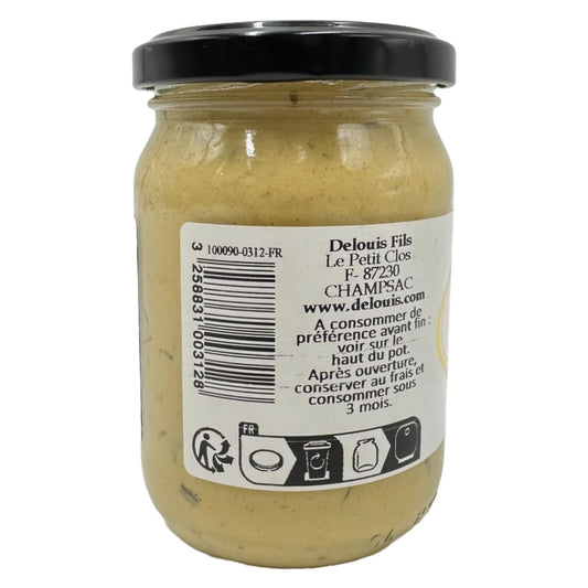 Delouis Tarragon Mustard, 7 Oz