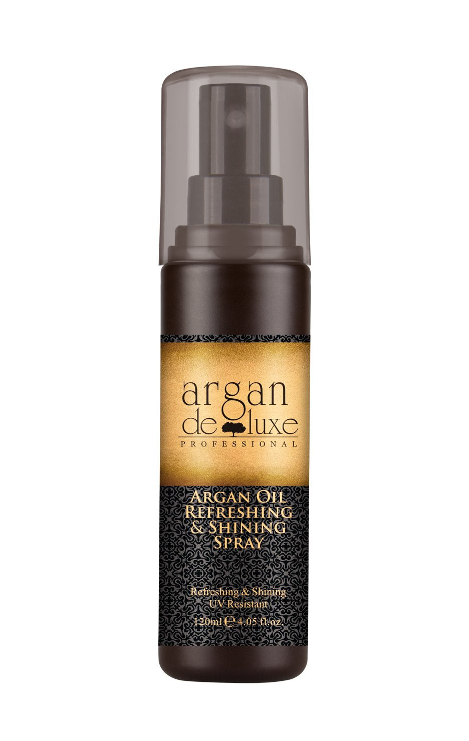 Argan Oil Refreshing & Shine Spray With Static, Frizz, And Split End Control-Thermal Damage Protector For All Hair Types 4Fl Oz
