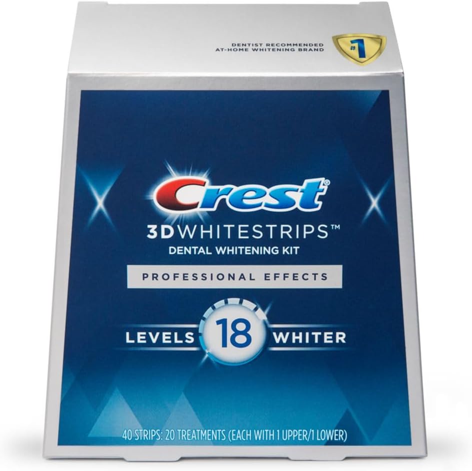 Free Shipping: Crest 3D White Professional Effects Whitestrips Teeth Whitening Kit