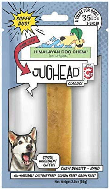 Himalayan Pet Supply Jughead Classis Cheese Chew Insert, 100% Natural, Long Lasting, Gluten Free, Healthy & Safe Dog Treats, Lactose & Grain Free, Protein Rich, Dogs 35 Lbs And Under, Small