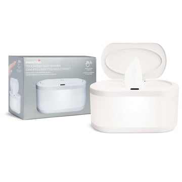 Munchkin Touch Free Baby Wipe Warmer With Nightlight & Motion Sensor, White