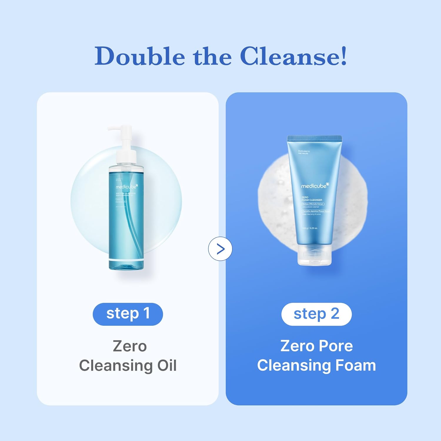 Medicube Zero Foam Cleanser For Sensitive Skin - Sebum Control, Moisture Balance, And Pore Minimization | Korean Skincare : Beauty & Personal Care