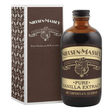 Nielsen-Massey Pure Vanilla Extract For Baking And Cooking, 8 Ounce Bottle