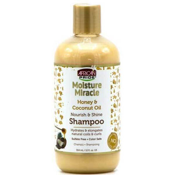 African Pride Moisture Miracle Honey Coconut Oil Shamp 473Ml