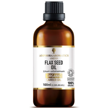 Amphora Aromatics Cosmos Organic Flax Seed Oil 100Ml
