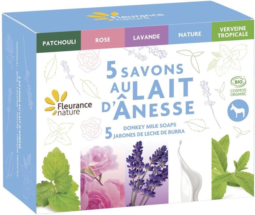 Set Of 5 Soaps With Donkey Milk 500 G