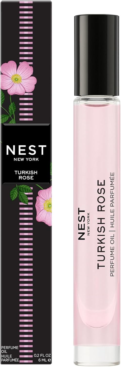 Nest New York Turkish Rose Perfume Oil (Rollerball) - 6 Ml - Vegan & Cruelty Free