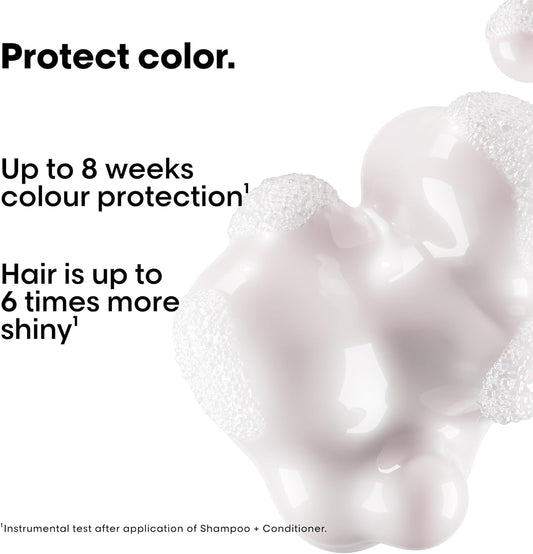 L’Oréal Professionnel Vitamino Color Shampoo & Refill Big Pack Bundle 1L (2X500Ml), Colour Protection And Shinier Hair, For Coloured Hair, 500Ml