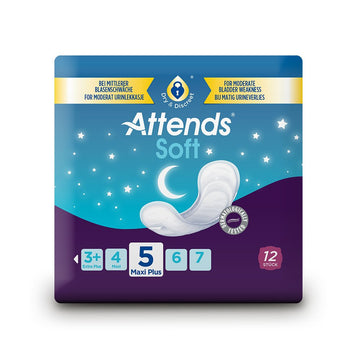 Van Heek 206485 Soft 5 Maxi Plus Incontinence Pads