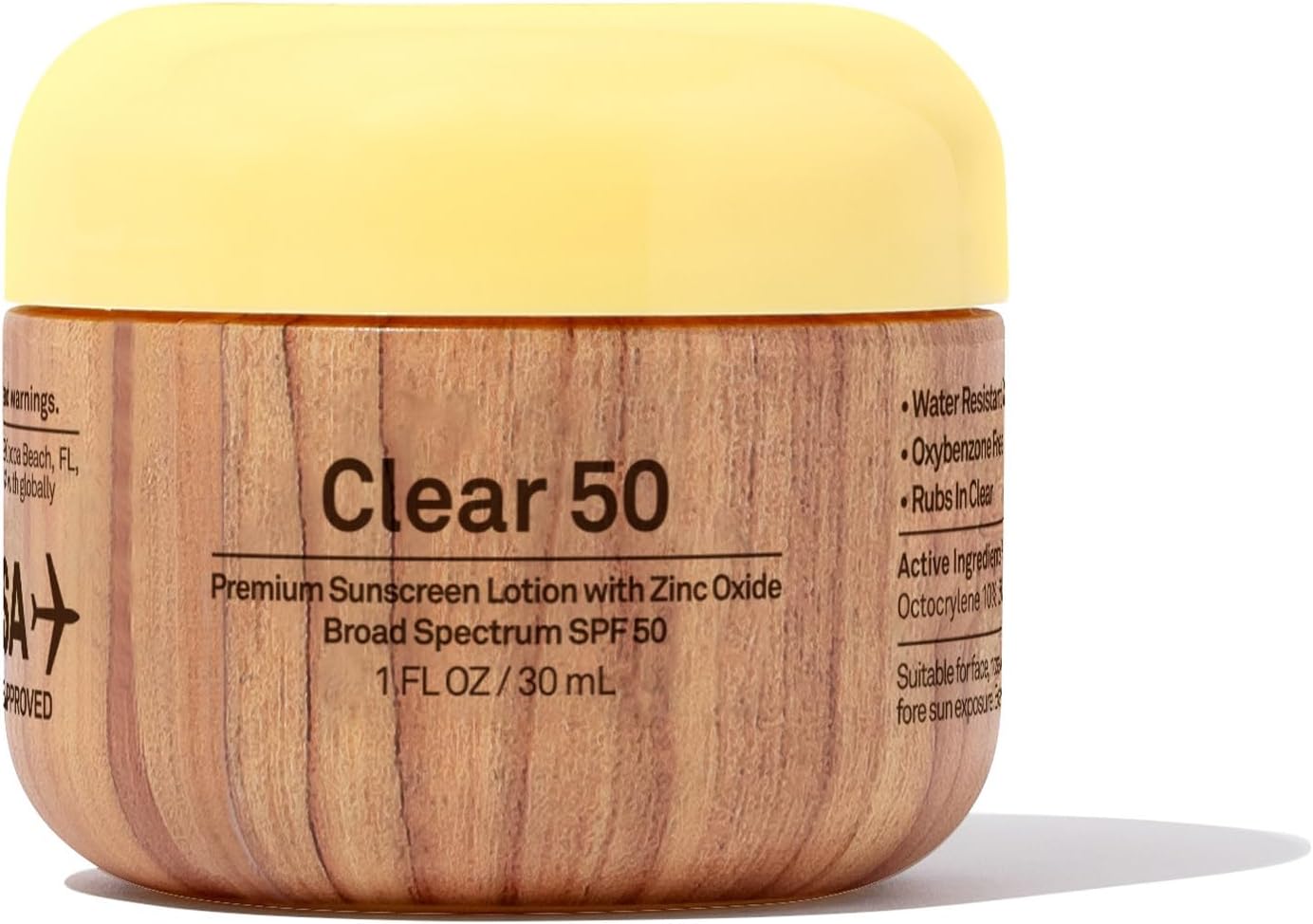 Sun Bum Original Spf 50 Clear Sunscreen With Zinc | Vegan And Reef Friendly (Octinoxate & Oxybenzone Free) Broad Spectrum Moisturizing Uva/Uvb Sunscreen With Vitamin E | 1 Fl Oz