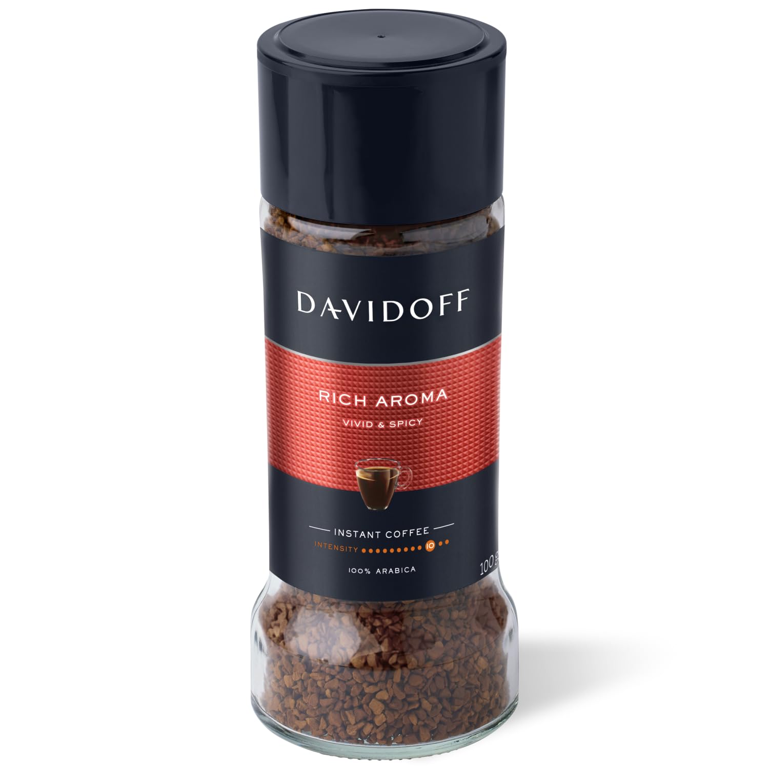 Davidoff Cafe Rich Aroma Instant Coffee, 100 gram Jars (Pack of 2)