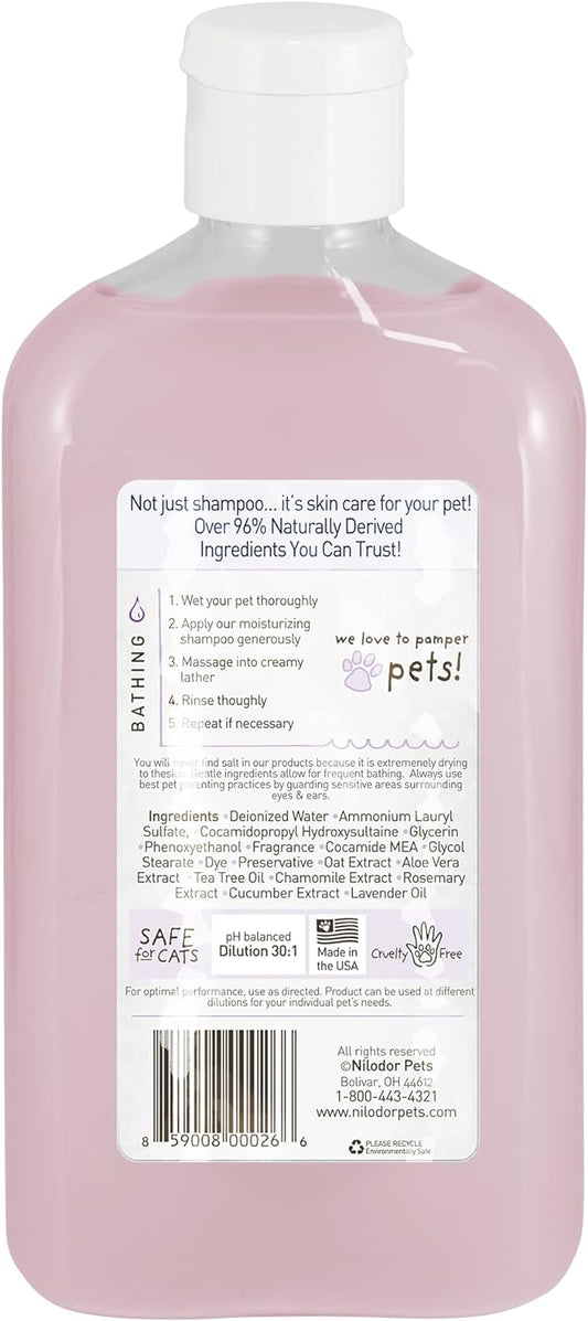 Bobbi Panter Natural Soothing Dog Shampoo, 14-Ounce,pink