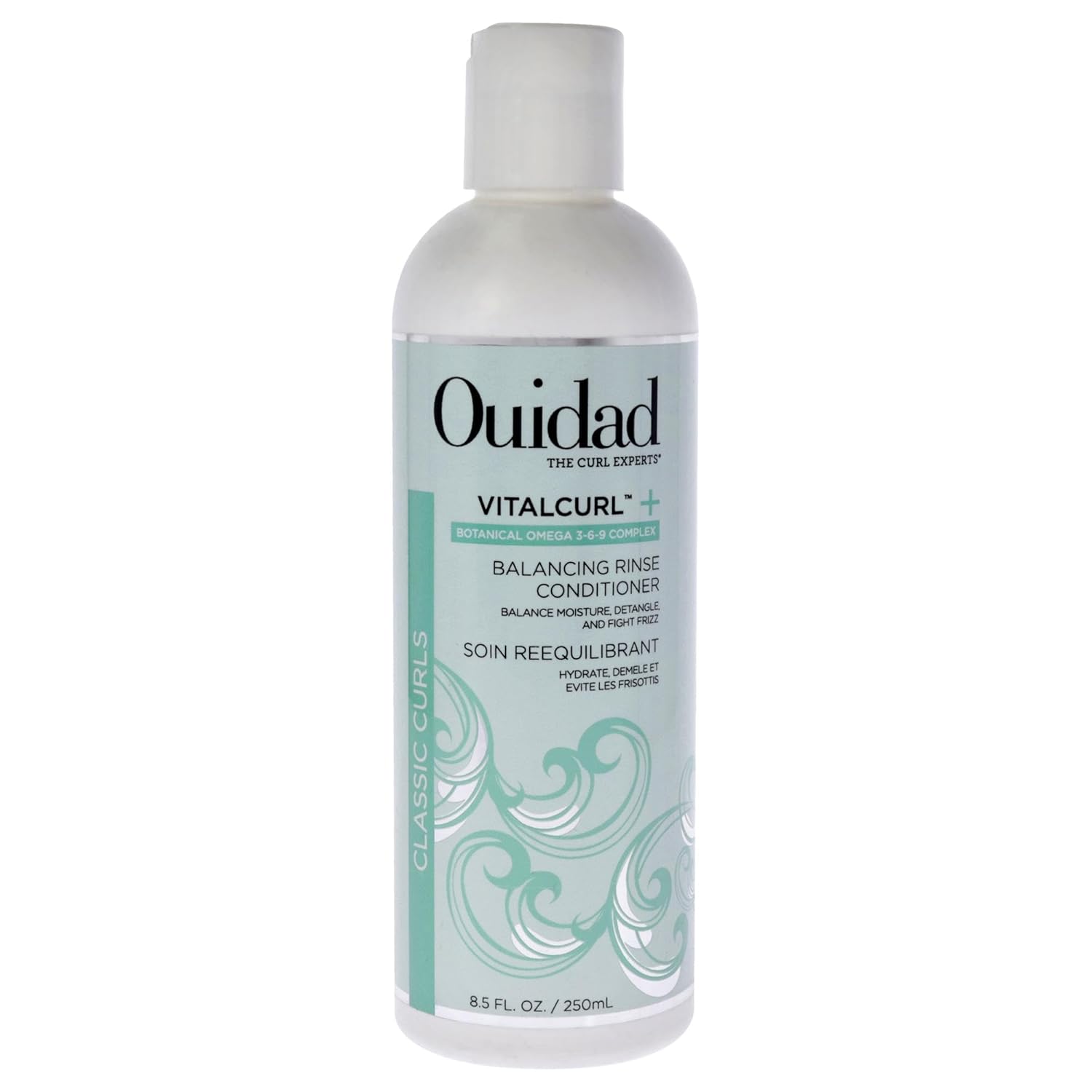 Ouidad Vitalcurl+ Balancing Rinse Conditioner, 8.5 Fl Oz