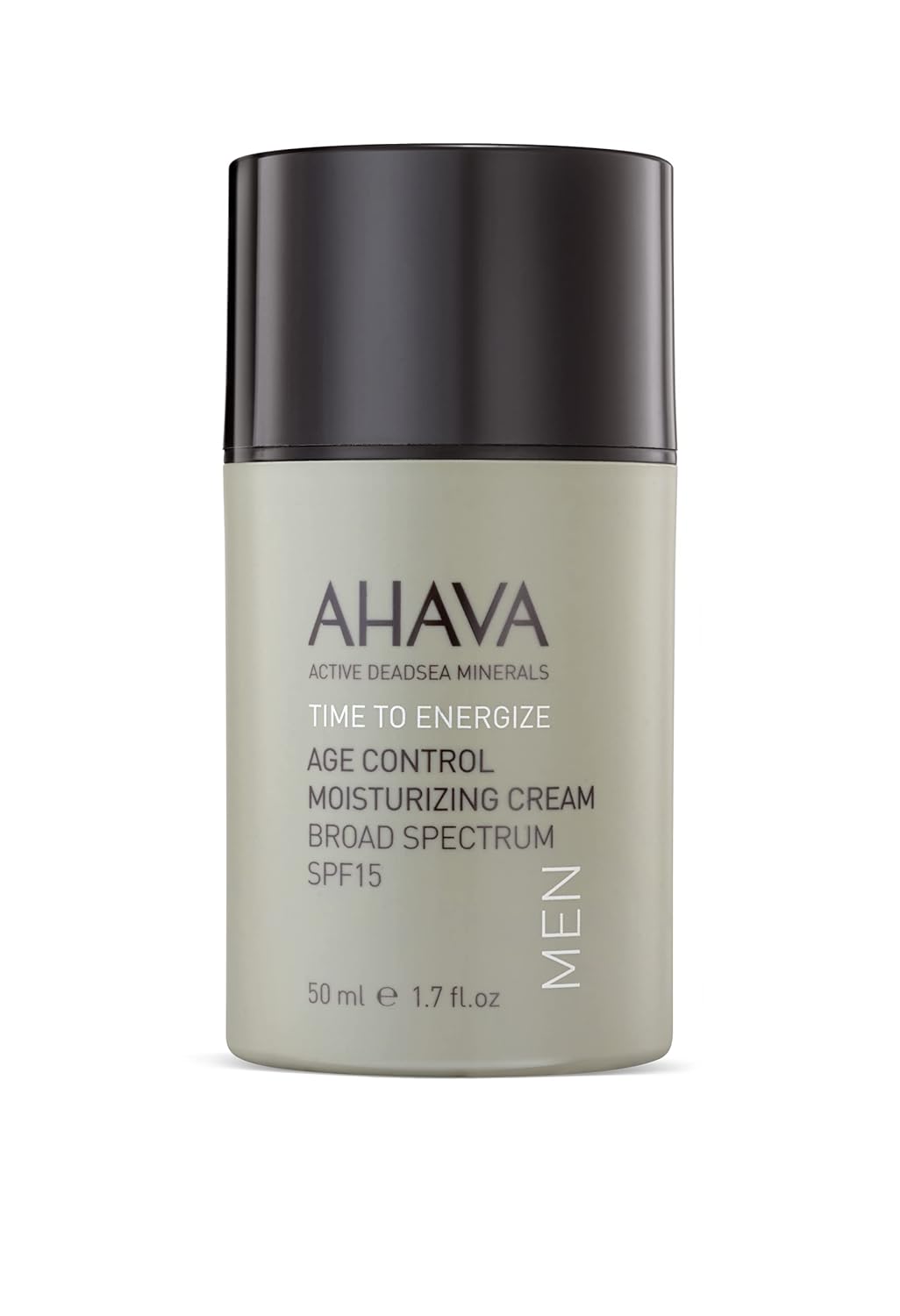 Ahava Men'S Age Control Moisturizing Cream, Broad Spectrum Spf15 - Fast-Absorbing Silky Hydrating Lotion, Protects From Premature Aging Signs Of Uva/B Rays, Enriched With Exclusive Osmoter, 1.7 Fl.Oz