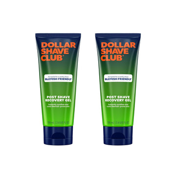Dollar Shave Club | Blemish Friendly Post Shave Recovery Gel 2Ct. | A Soothing And Cooling Post Shave Balm Suitable For Blemish Prone Skin, Moisturizing Aftershave Lotion With Antioxidants & Vitamins