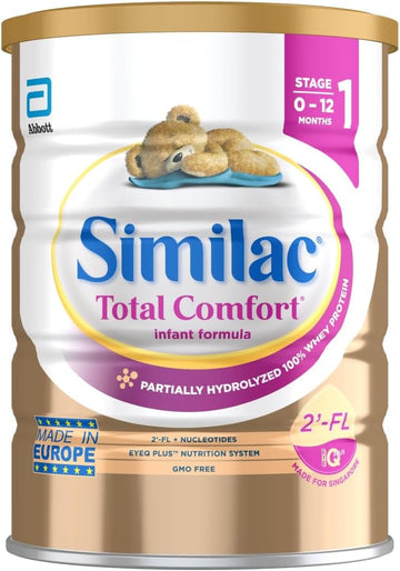 Similac Total Comfort* Infant Formula, Imported, Easy-To-Digest Baby Formula Powder, Non-Gmo, 820 G (28.9 Oz) Can