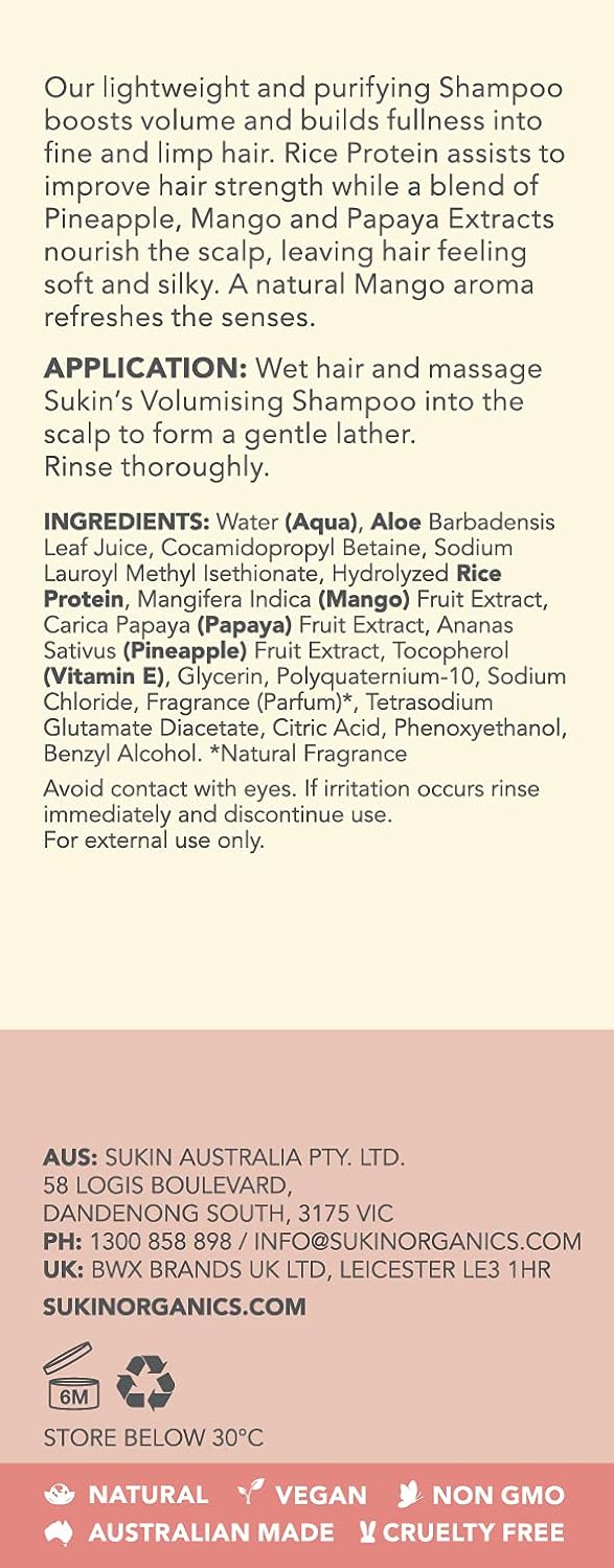 Volumizing Hair Shampoo : Amazon.co.uk: Beauty