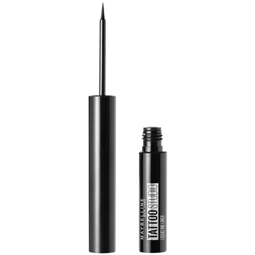 Maybelline New York Tattoostudio Liquid Ink Eyeliner, Ink Black, 0.08 Fl. Oz