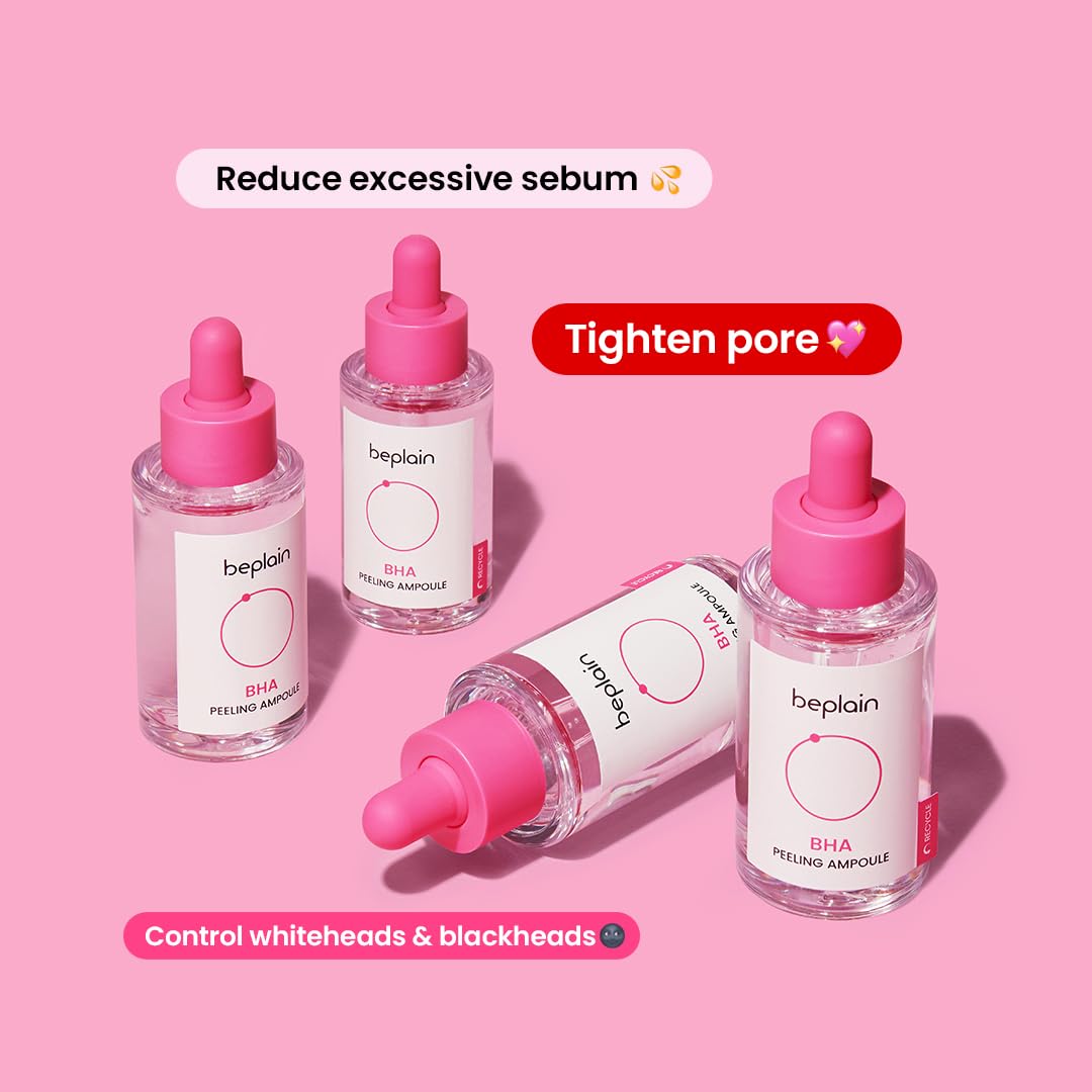 Beplain 0.2% Salicylic Acid Serum | Bha Gentle Exfoliating Serum | Pore Refining, Oil & Acnecontrol | 1.01Fl.Oz | Korean Skin Care : Beauty & Personal Care