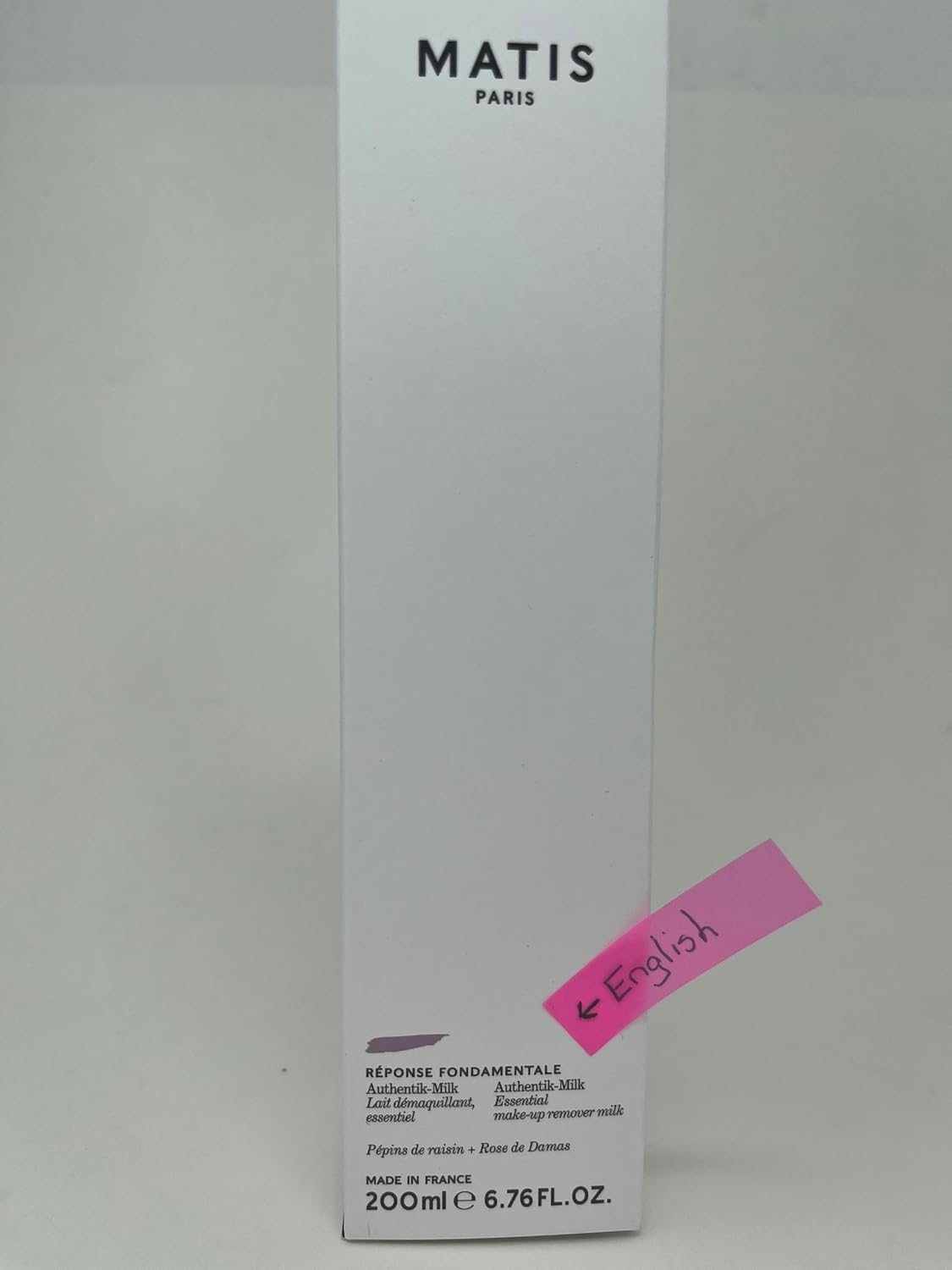 Matis Paris Authentik-Milk (Essential Cleansing Milk) #A0410021 : Beauty & Personal Care