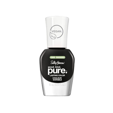 Sally Hansen Good.Kind.Pure Geode To Joy Collection - Nail Polish - Black Stone - 0.33 Fl Oz