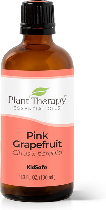 Plant Therapy Pink Grapefruit Essential Oil 100 Ml (3.3 Oz) 100% Pure, Undiluted, Natural Aromatherapy, Therapeutic Grade