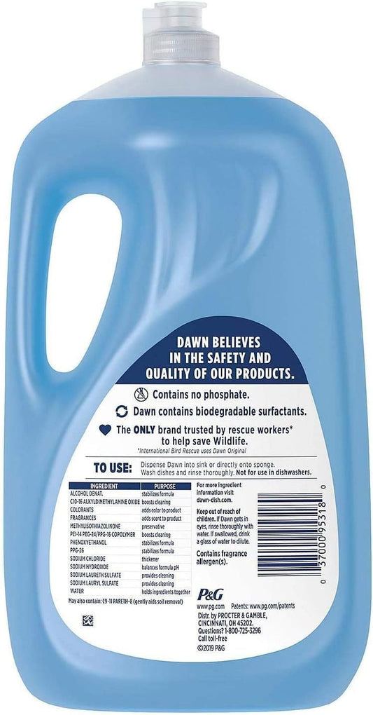 Dawn Ultra Dishwashing Liquid, Original Scent 90 Fl. Oz