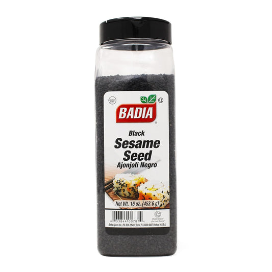 Badia Black Sesame Seed, 16 Ounce (Pack of 6)