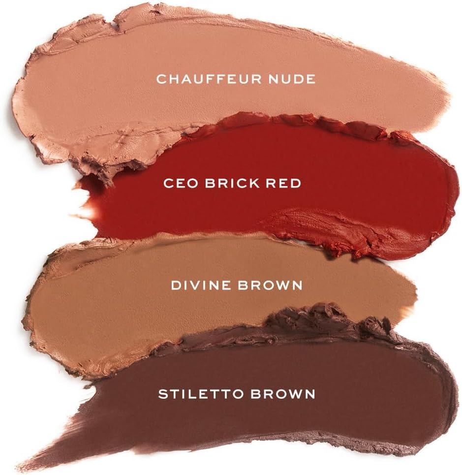 Makeup Revolution Lip Allure Soft Satin Lipstick, Satin-luxe Finish, All-Day Wear, Stiletto Brown : Amazon.co.uk: Beauty