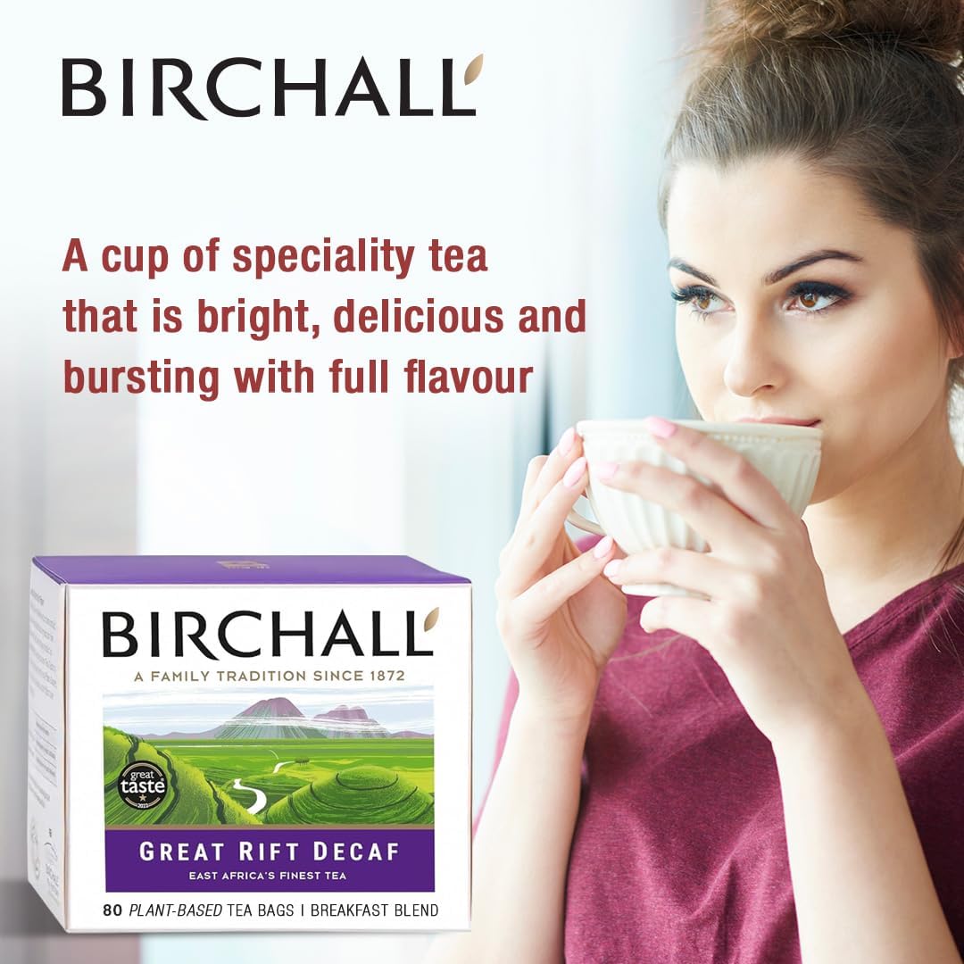 Birchall Great Rift Breakfast Blend Tea Bags, Great Rift Breakfast Blend Tea - A Robust and Bold Brew For a Perfect Start to the Day, 10 Boxes Of 40 Plant-Based Everyday Tea Bags : Amazon.co.uk: Grocery