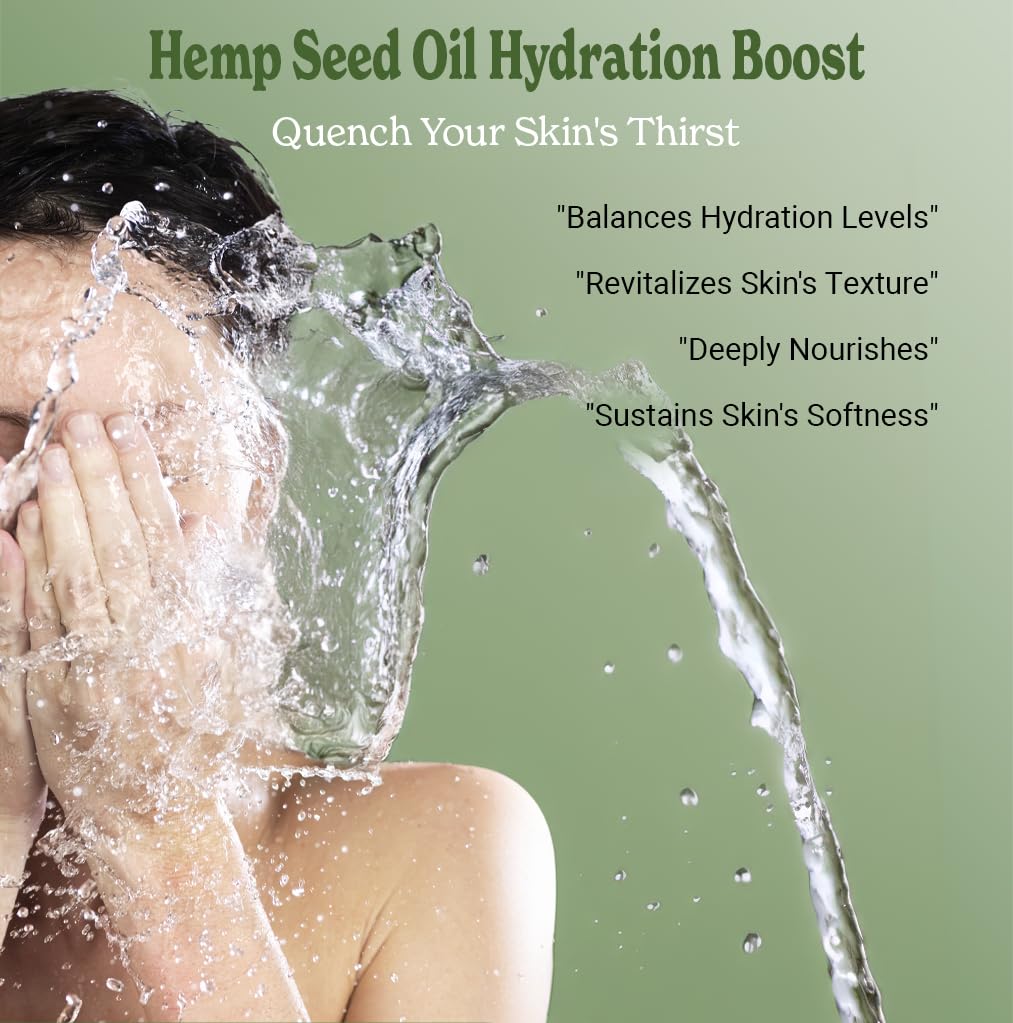 Bella Terra Oils - Hemp Seed Oil 4oz - Unleashing the Power of Cold-Pressed Hemp Nutrition, Vitamin B1 & B2, Elevate Your Beauty Routine with Nature’s Best : Beauty & Personal Care