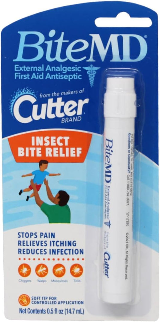 (6 Pack) Cutter Bitemd Insect Bite Relief Sticks