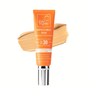 Suntegrity Impeccable Skin - Tinted Sunscreen, Broad Spectrum Spf 30 (Mocha)