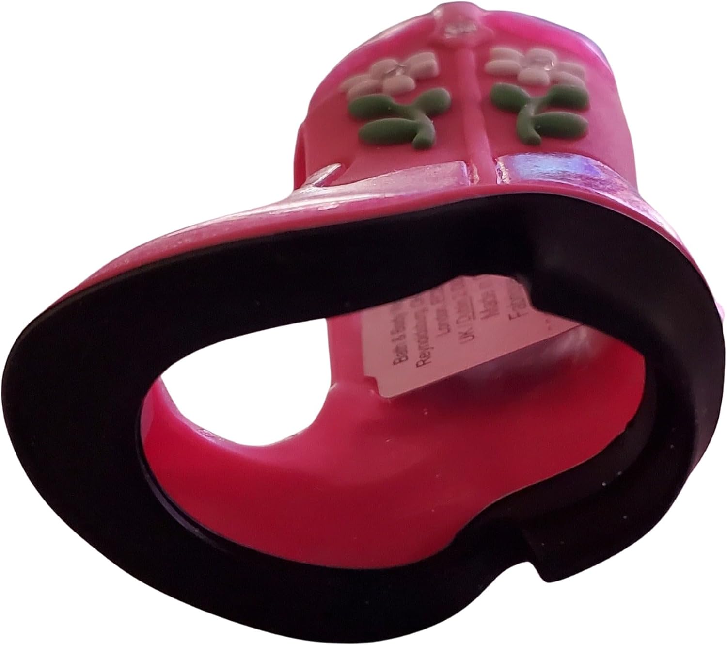 Bath and Body Works Pink Cowboy Boot with Gemstones Pocketbac Hand Sanitzer Holder