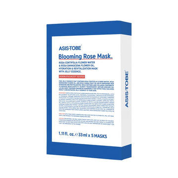 Asis-Tobe Blooming Rose Mask (5 Masks In A Box)