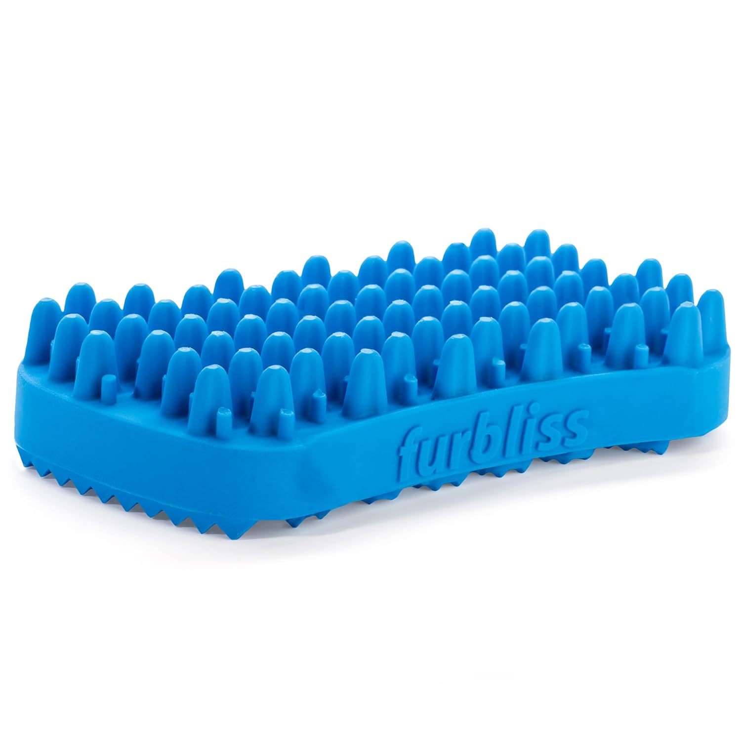 Furbliss Dog Brush For Small Dogs, Cats And Pets With Short Hair, Grooming Bathing Massaging Deshedding Multi-Functional Wet Or Dry Silicone Brush (Short Hair Brush)