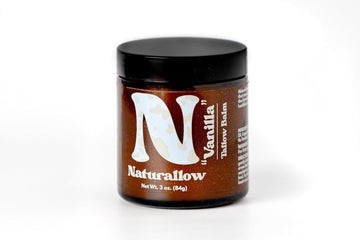 Handmade Multi-Purpose 100% Grass Fed & Finished Tallow Balm For Skin - Organic Grapefruit And Lemon Scented Tallow Balm For Dry Skin