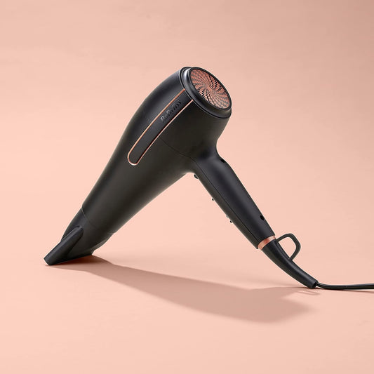 Babyliss Super Power Hair Dryer - Ultra-Fast 2400W Air Flow, Ionic Frizz-Control, Salon-Grade Ac Motor, 3 Heat & 2 Speed Settings, Black, 5240U