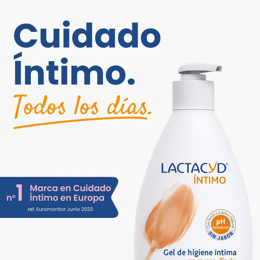 Lactacyd Daily Intimate Hygiene Gel, Ph Balanced, Soap-Free 2 X 200 Ml