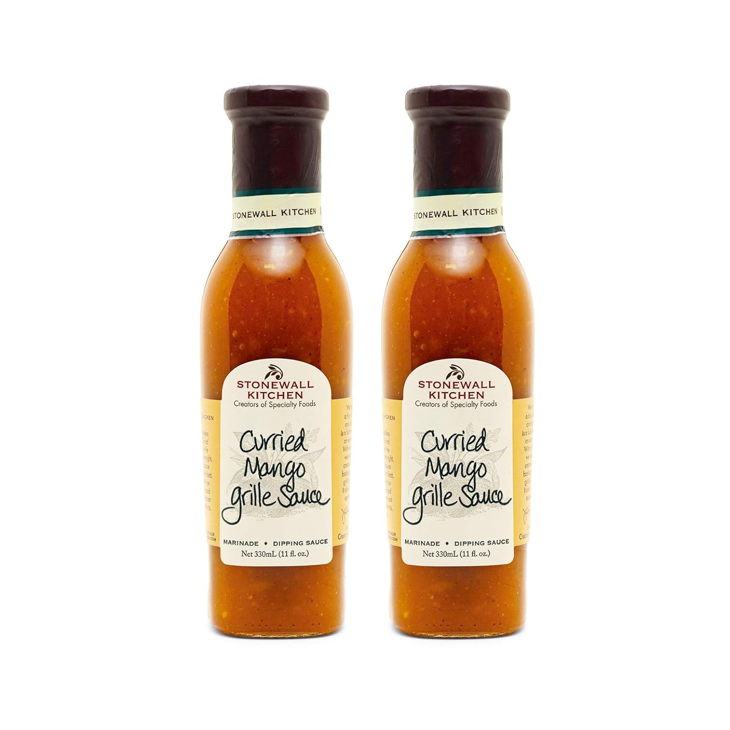 Stonewall Kitchen Curried Mango Grille Sauce, 11 Ounces (Pack of 2)