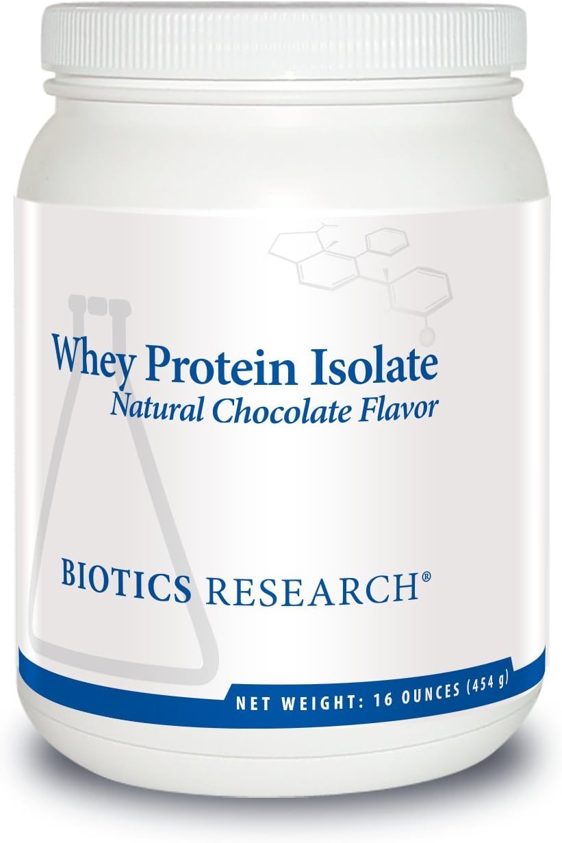BIOTICS Research Corporation - Whey Protein Isolate 16 oz (Chocolate)