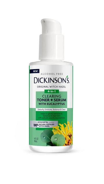 Dickinson'S Witch Hazel Clearing Toner + Serum With Eucalyptus