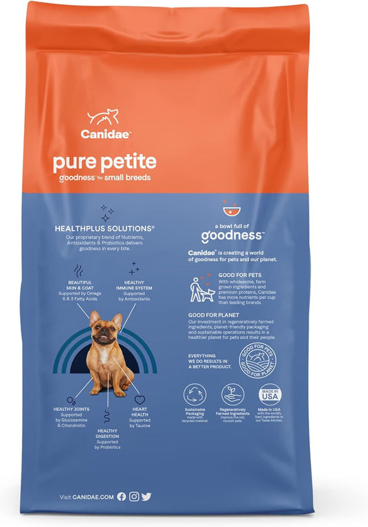 Canidae Pure Petite Freeze-Dried Raw Coated Recipe With Real Chicken Dog Dry 4 Lbs