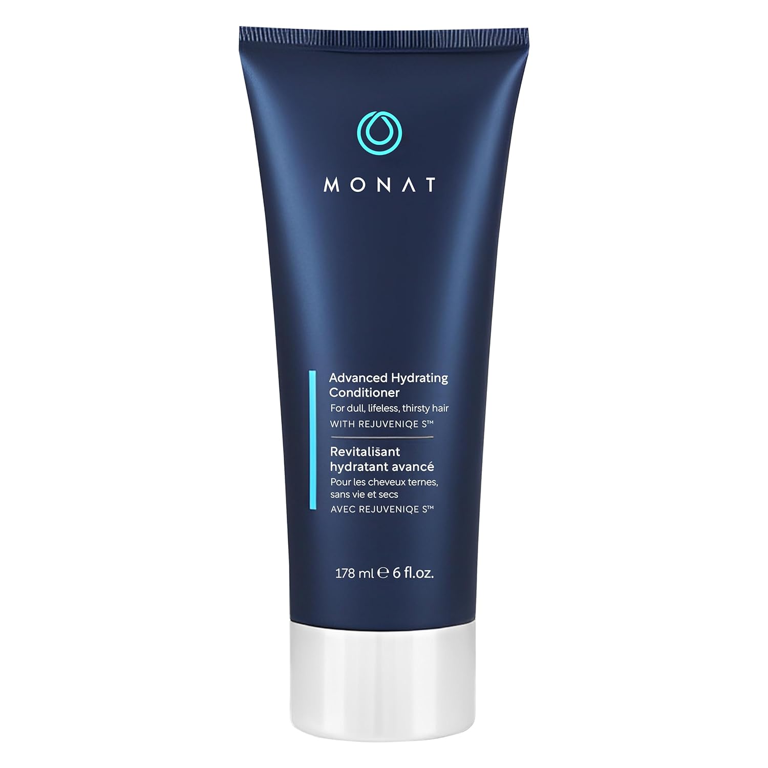 MONAT Advanced Hydrating Conditioner - Lightweight, Hyaluronic Acid-Infused Moisturizer for Fine to Medium Hair, Color-Safe, 178ml (6 fl. oz.)